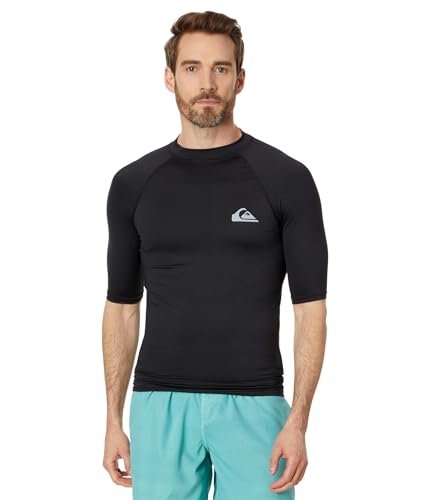 Protection UPF50 Quiksilver Everyday T-shirt de Surf Noir XL