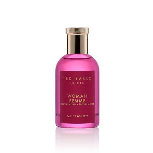 Ted Baker Woman Limited Edition Eau de Toilette, Fruity Floral Perfume with Lychee, Rose & Jasmine, Soft Amber & Sandalwood, Long Lasting for Women 100ml