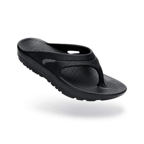 Image of Oka Unisex Recovery Flip Flops | Arch Support Cushioned Sandal | Lightweight Sustainable | Made in the USA