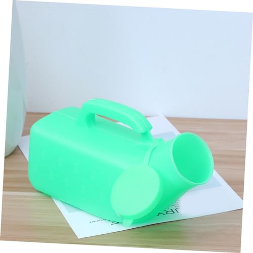 2Pcs Reusable Household Men Urinal Plastic Urine Bottle with Lid Convenient for Travel Camping Outdoor Use Easy to Clean Sturdy Male Accessory - Image 7