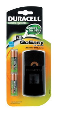 GOEASY CHARGER, 2 AA PRE-CHARGED BATTERIES