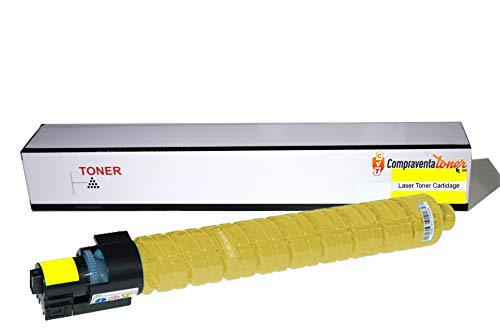 CVT - Toner compatible Ricoh aficio mp-c3500 / mp-c4500 amarillo 884931/888609 Capacidad: 17.000 Páginas