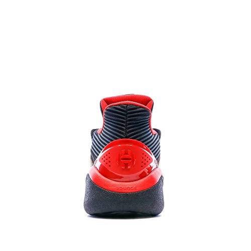 Tênis Adidas Harden Stepback - Preto e Vermelho, Cor: Preto/vermelho, Tamanho: 43