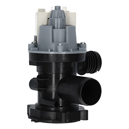 Bomba de drenaje compatible con HOTPOINT C00517420 Askoll Mod.M327 con cabezal de bomba y tamiz para lavadora