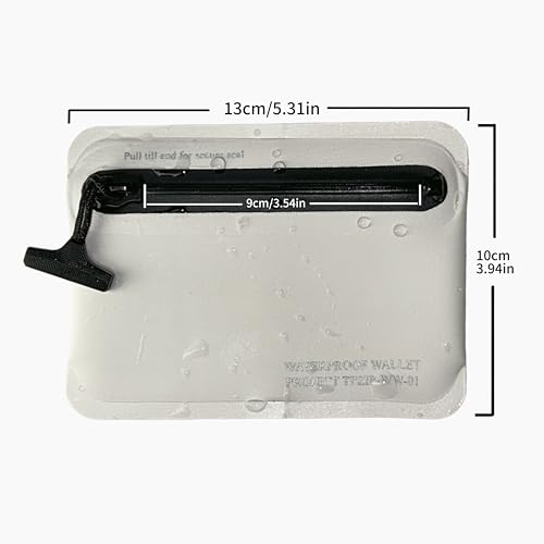 Heavy Duty Airtight Wallet Submersible Waterproof Wallet Protection for Keys, Cards2