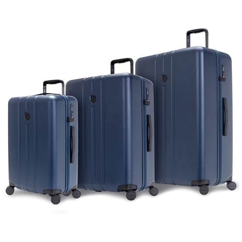 3-Piece-Luggage-Set-Lightweight-Hard-Shell-Travel-Suitcases-with-Spinner-Wheels-TSA-Lock-Carry-On-Medium-265-Large-305-Blue