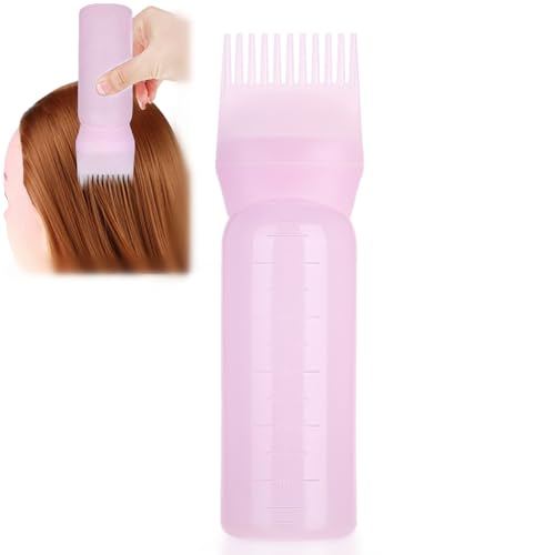 Dioche bouteille applicateur racine peigne, outil coloration cheveux