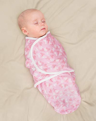 image for Cambria baby 100% Organic Cotton Adjustable Swaddle Wrap for Newborns 