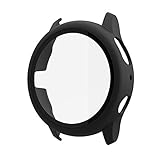 Compatible for Samsung Galaxy Watch Active 2 Case 40mm with Built-in Tempered Glass Screen Protector, Ultra Thin Matte Hard PC Protective Cover Replacement for Active 2 Watch Case 40mm