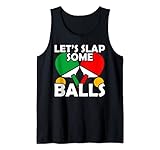 Tischtennis Herren Geschenk Opa, Ping Pong Slap Some Balls Tank Top
