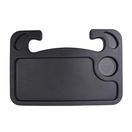 Genérico Bandeja De Mesa para Coche - Mesa Multifuncional para Comer | Escritorio 2 En 1 para Volante De Coche Escritorio para Volante De Automóvil Accesorios Exteriores Automotrices
