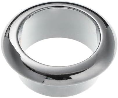 Metal Cable Grommet, 4PCS Wire Hole Cover Zinc Alloy Cable Line Box Grommets Cabinet Decor Cable Port Furniture Hardware(Silver,25mm)
