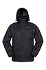 Mountain Warehouse Pakka Mens Waterproof Packable Jacket - IsoDry, Lightweight & Breathable Raincoat with Taped Seams & Packaway Bag - Spring Summer & Travel Black 3XL #3
