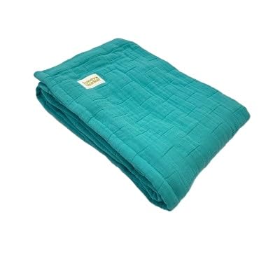 (8重ガーゼケット シングルサイズ グリーン)140×200cm 大阪府忠岡町産