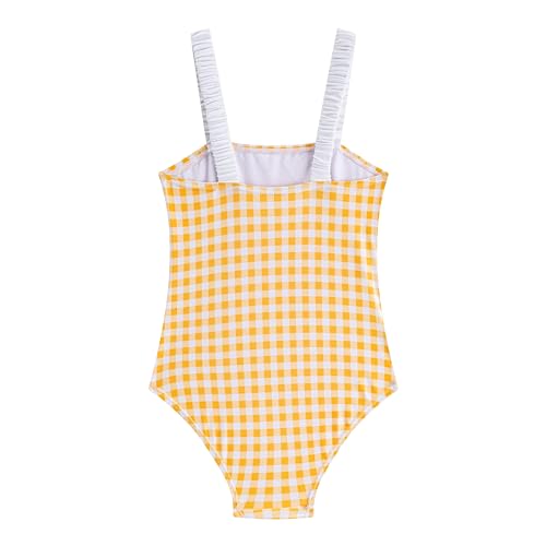 LIZENS Girls One Piece Swimsuits Cute Girls Swimwear Vintage Style2