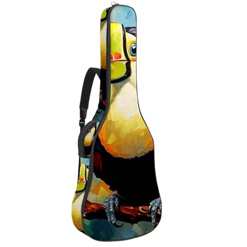 Sac pour guitare à motif toucan pour vos répétitions et voyages