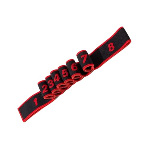 Banda de Resistencia Elástica – 90x4cm Portátil Antideslizante para Mujeres | Cuerda de Tensión Fitness | Banda Elástica para Entrenamiento Fuerza Yoga Pilates | Ejercicio Gimnasio Principiantes