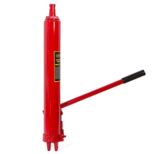 Motor Vehicle Mechanic Handle Tool Long Manual Hydraulic Ram Jack Pump Lift Hoist Cherry Picker 8 Ton Heavy Duty Steel Engine Car Auto Automotive Tools Home Garage Shop #TOP3