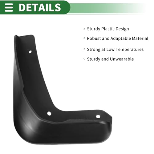 Image of Motoforti Mud Flaps Splash Guards Mud Guards for Ford Focus (Saloon) 2012-2018 W /Mount Accessories