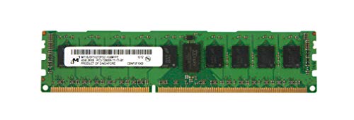 4GB Micron 4GB PC3-12800 DDR3-1600MHz ECC Registered CL11 240-Pin DIMM �f���A�������N�������[���W���[�� MFR P/N MT18JSF51272PDZ-1G6M1