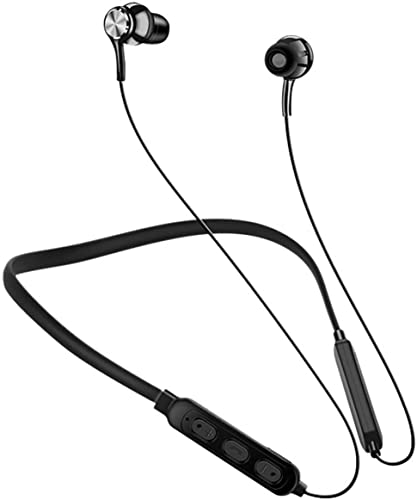 Wireless Headphones, Bluetooth Headphones,Sports Earbuds, Magnetic Earbuds,Built-in Microphone IPX6 Waterproof Stereo Headphones for Gym Running 9 Hours Playtime Noise Cancelling Headphones