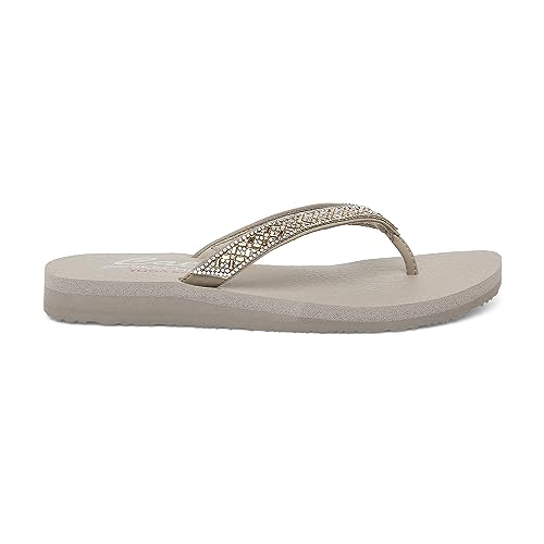 Image of Skechers Women Meditation Lotus Bae Flip Flops