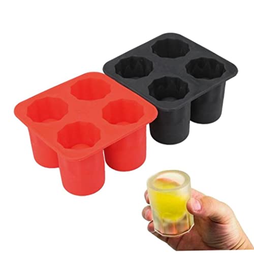 Molde para cubitos de hielo de silicona con forma de copa de vino miniatura 5