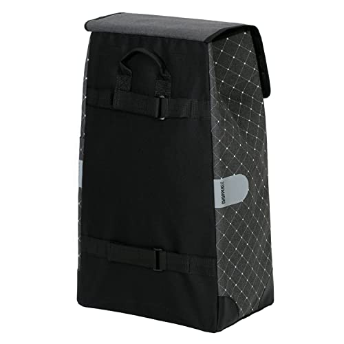 Andersen Shopper Royal mit Speichenrad Alu klappbar mit Metall-Speichen Rad Ø 25 cm und 43 Liter Tasche Sofia anthrazit – Bild 3