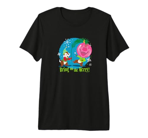 T-shirt Disney Chip n Dale de Noël vêtement vacances hiver