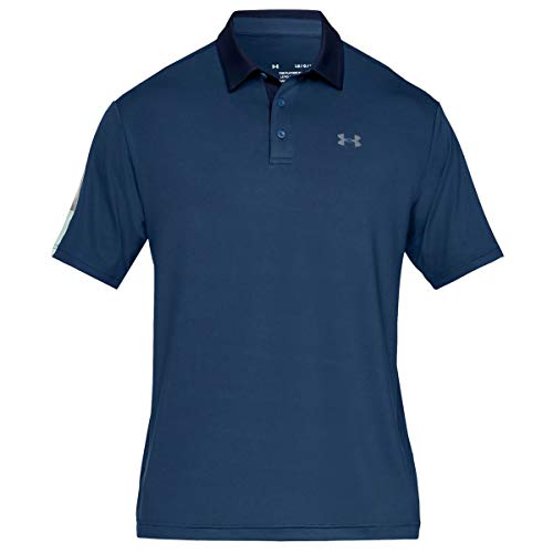 Image of Under Armour Men's Polyester Solid Tech Polo | T-Shirt | 1290140-001