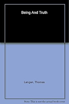 Hardcover Being and Truth Book