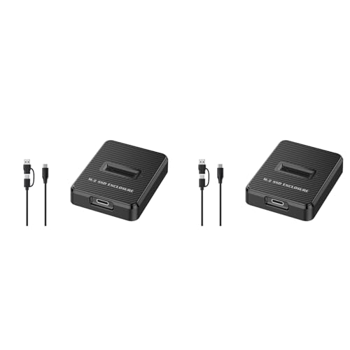 Boîtier SSD externe M.2 NVMe et SATA double protocole station d'accueil USB C