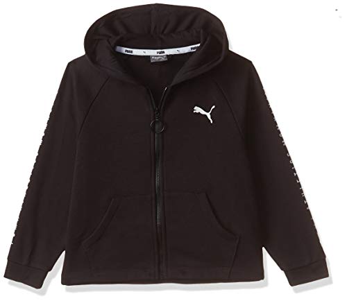 Puma Alpha Jacket G, Giacca Tuta Bambina, Black