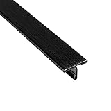 Produkt Details: T-Profil Edelstahl Übergangsschiene Übergangsprofil V2A L250cm 15mm schwarz anthrazit gebürstet