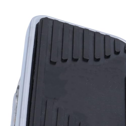 Aramox estribos traseros para motocicleta, reposapiés para ATV, estriberas traseras para pasajero, para plataforma de motocicleta, kit de pedales, acero de metal pesado + ajuste de goma para VTX1300 V