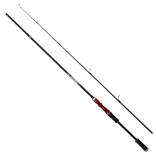 Image of Battalion Viper 2 Piece Hi-Modulus Carbon Fibre Spinning Fishing Rod (210cm) Black Fishing Rod | Esay to Handle | Best Experience for Fishing