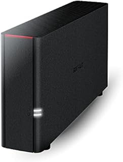 BUFFALO LinkStation 210 4TB 1-Bay NAS Network Attached Storage with HDD Hard Drives Included NAS Storage That Works as Home Cloud or Network Storage Device for Home