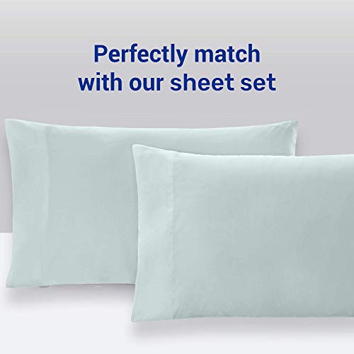 500 Thread Count Silver Sage California King Size 6 Piece Sheet Set, Ultra Soft Extra Long Staple Pure Cotton Bed Sheet Set (1 Top Sheet, 1 Bottom Fitted Sheet & 4 Pillowcases) #TOP3