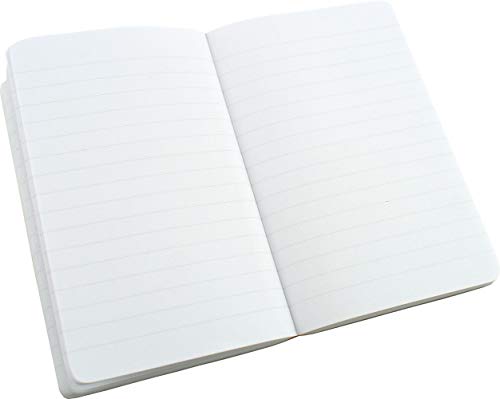 Carnet de notes ligné format poche noir mini journal de 256 pages - 4