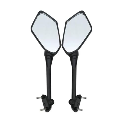 Rétroviseurs de moto pour Kawasaki Ninja 650R et ER6F noir
