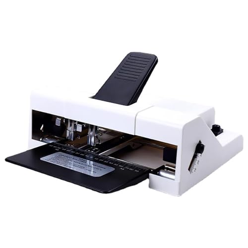Agrafeuse robuste grand format avec double tête pour reliure de 50 feuilles