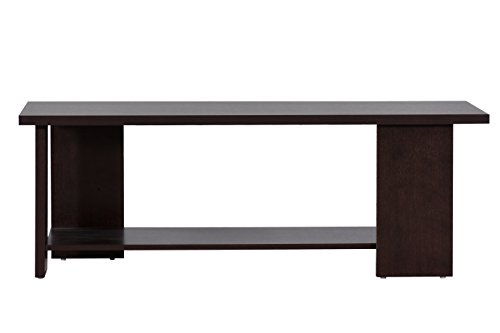Image of DeckUp Cove-S Engineered Wood Coffee Table (Dark Wenge, Matte Finish)