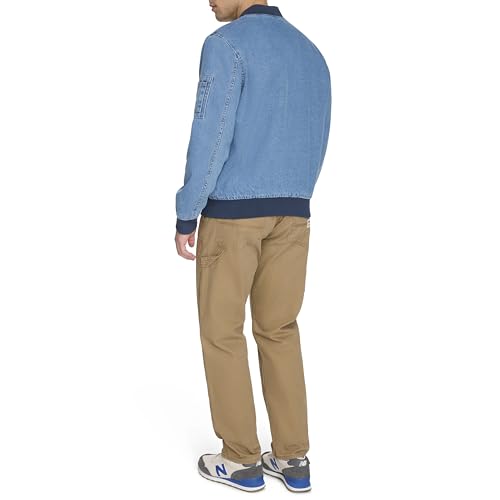 Levi's Men's Flight Satin Bomber Jacket4