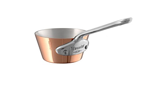 Mauviel 613005 M'Mini Sauteuse Évasée Aluminium Cuivre 18,5 x 9 x 0,8 cm
