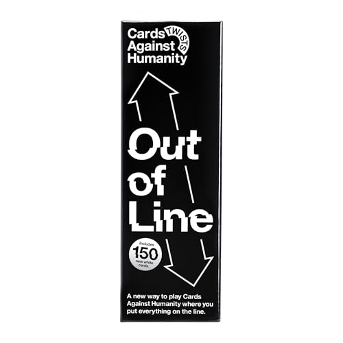 Cards Against Humanity: Out of Line • New Expansion + A New Way to Play Where You Rank Your Cards