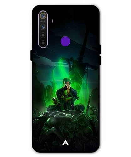 Image of Premium Anime 1 Case for Realme 5s (Glossy Finish) Soft-Touch Metal TPU Back Cover, Shockproof, Designer, Aesthetic Mobile Phone Case