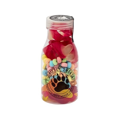 Grizzly SweetsPlay With Your Food Grizzly Gummy Mix 200g - Vegan Candy - 12 pcs box