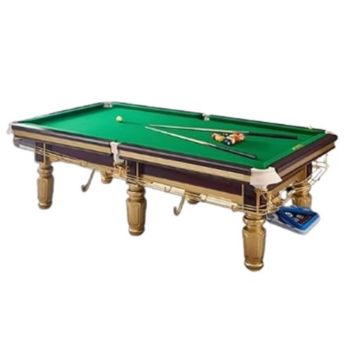 Table de Billard en Ardoise de qualité supérieure, Table de Billard Standard Robuste for Le Divertissement en Famille et en Club(E)