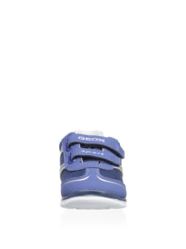 Chaussures premiers pas Geox B Runner bébé bleu basket marche souple - 2