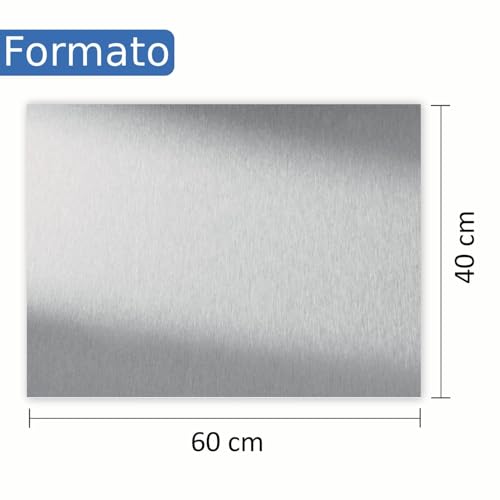 Placa de aluminio resistente a intemperie az116 con acabado plata cepillado 3